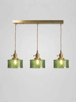 Pendant Light | Ribbed Vintage Design