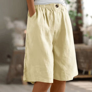 Women Shorts | Elastic Waist | Relaxed Fit | Summer