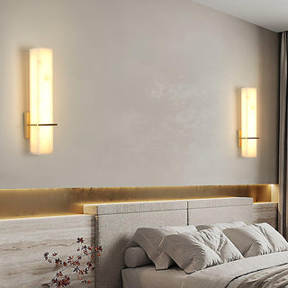 Modern Minimalist LED Marble Effect Decorative Wall Light | Virelle