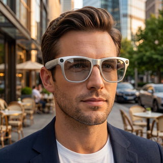 Bluetooth Smart Glasses Music Calls Wireless Audio | Spencer