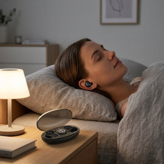 IPX5 Waterproof Bluetooth 5.3 Invisible Sleep TWS Wireless Earbuds Headphones | Garland