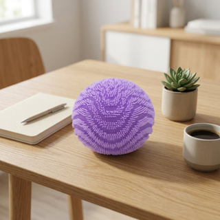 Fuzz Ball Stress Relief Fidget Toy for Desktop Ornament with Squishy Texture | Foster