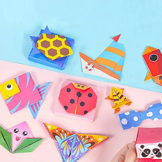 Montessori Origami Craft Kit 3D Paper Animals DIY Educational Activity | Duncan