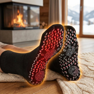 Self Heating Winter Socks with Rechargeable Warmth for Outdoor Activities | Cooper