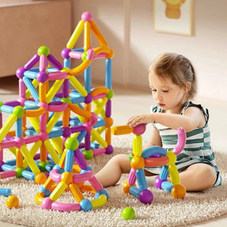 Magnetic Building Blocks Montessori Educational Construction Toy | Bellamy