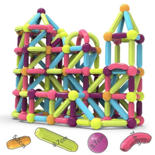Magnetic Building Blocks Montessori Educational Construction Toy | Bellamy
