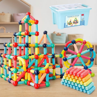 Magnetic Building Blocks Montessori Educational Construction Toy | Bellamy
