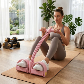Resistance Band Six Tube Pedal Puller Full Body Trainer | Brookleigh