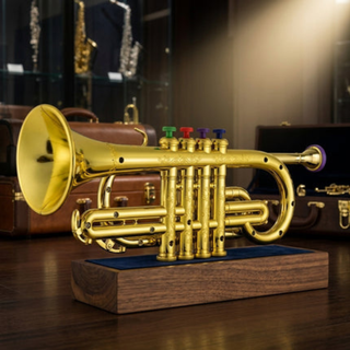 Kids Trumpet Toy Realistic Sound Musical Learning Instrument | Blair