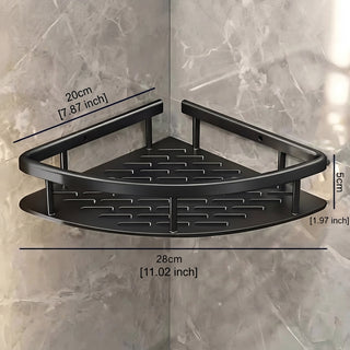Wall Mounted Corner Bathroom Storage Shower Shelf | Creston