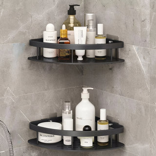 Wall Mounted Corner Bathroom Storage Shower Shelf | Creston