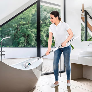 Cordless Eight Function Electric Cleaning Scrub Brush | Nexovant
