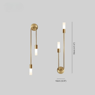 Adjustable Indoor Up Down LED Linear Wall Light | Whitlock