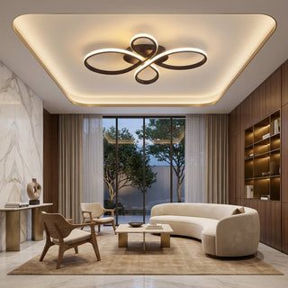 Minimalist Surface Mounted LED Flush Mount Ceiling Light | Whitmore