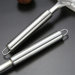 Stainless Steel Ergonomic Handle Kitchen Utensil Set | Wheeler