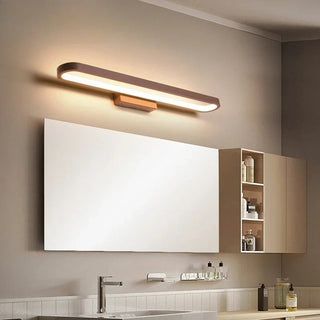Slim LED Bathroom Mirror Wall Light Bar Fixture | Avelora