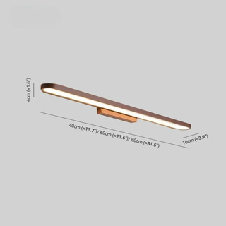 Slim LED Bathroom Mirror Wall Light Bar Fixture | Avelora
