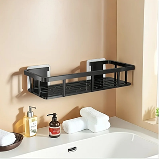 Corner Wall Mounted Bathroom Shelf Without Drilling | Belmont