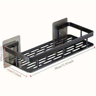Corner Wall Mounted Bathroom Shelf Without Drilling | Belmont
