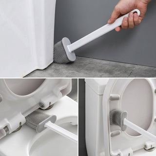 Flexible Silicone Wall Mounted Toilet Brush Holder | Chadwick