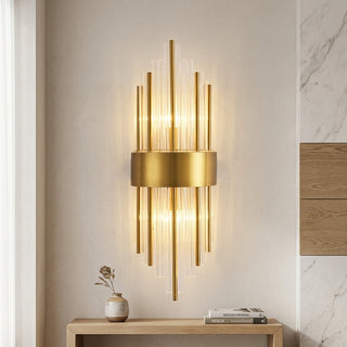 Crystal Stainless Steel Up Down LED Wall Light | Norwood