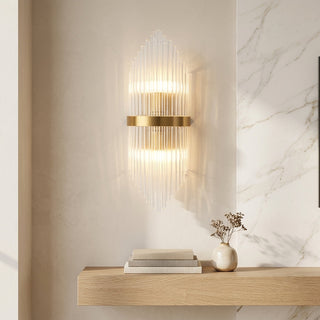 Crystal Stainless Steel Up Down LED Wall Light | Norwood