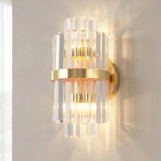 Crystal Stainless Steel Up Down LED Wall Light | Norwood