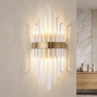 Crystal Stainless Steel Up Down LED Wall Light | Norwood