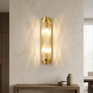 Crystal Stainless Steel Up Down LED Wall Light | Norwood