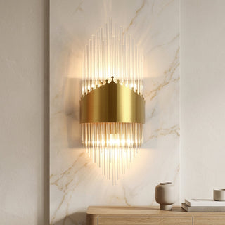 Crystal Stainless Steel Up Down LED Wall Light | Norwood