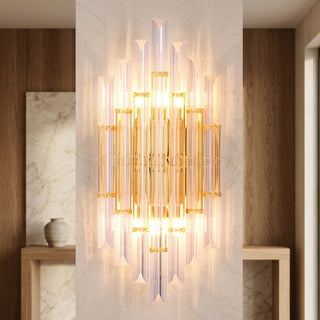 Crystal Stainless Steel Up Down LED Wall Light | Norwood