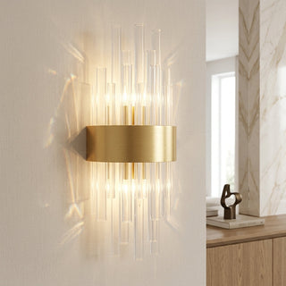 Crystal Stainless Steel Up Down LED Wall Light | Norwood