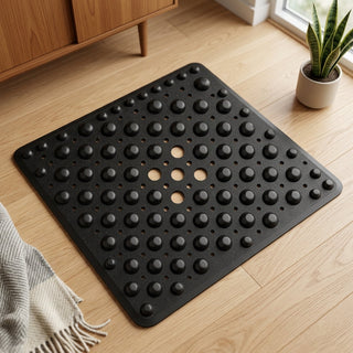 Square Non Slip Shower Mat With Drainage Holes | Langford
