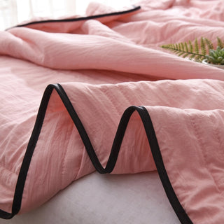 Quilted Solid Color Summer Bedspread Lightweight Coverlet | Yorkston