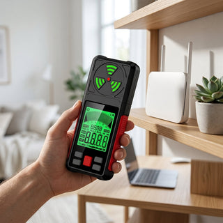 Portable 3 In 1 EMF Meter With LCD Display And High Precision Sensor For Electromagnetic Radiation Detection | Kingsley