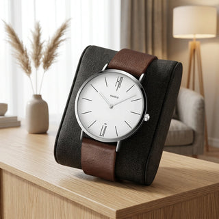 Antique Style Men’s Watch with Minimalist Dial and Comfortable Strap for Formal Wear | Jamison