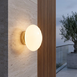 Round Glass Wall Light for Indoor Spaces | Kensington