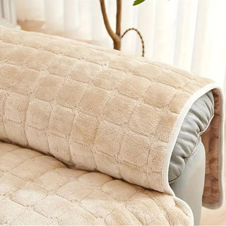 Quilted Recliner Chair Cover Soft Non Slip Decor | Easton