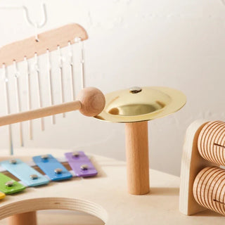 Montessori Musical Xylophone Table With Colorful Bells For Baby Sensory Play | Greybridge