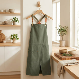 Adjustable Split Pocket Utility Apron Front Design | Gallagher