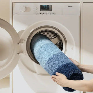 Wave Pattern Absorbent Non Slip Washable Bath Mat | Aldridge