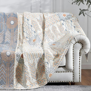 Soft Reversible Plaid Blanket Sofa Bed Decor | Ackerman