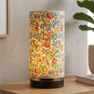 Floral Botanical Decorative Table Lamp Bedroom Desk | Abernathy
