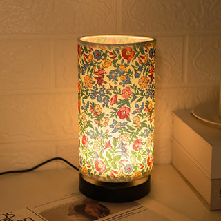 Floral Botanical Decorative Table Lamp Bedroom Desk | Abernathy