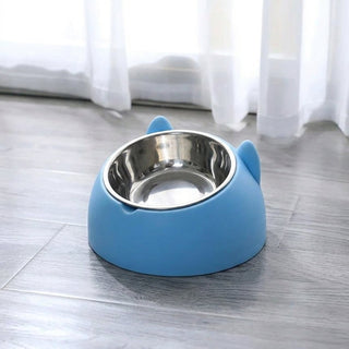 Angled Non Slip Elevated Cat Bowl Feeding Station | Connelly