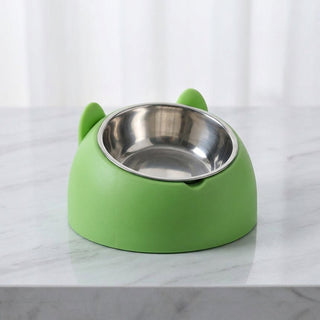 Angled Non Slip Elevated Cat Bowl Feeding Station | Connelly