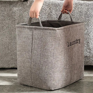 Lightweight Foldable Laundry Basket with Reinforced Handles | Avery