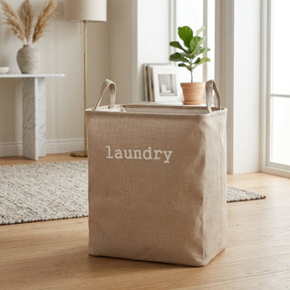 Lightweight Foldable Laundry Basket with Reinforced Handles | Avery