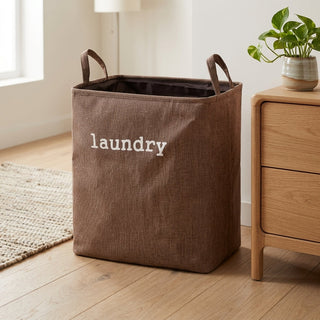 Lightweight Foldable Laundry Basket with Reinforced Handles | Avery
