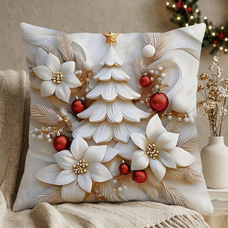 Festive Christmas Decorative Pillow Covers Set Four Pieces | Archer